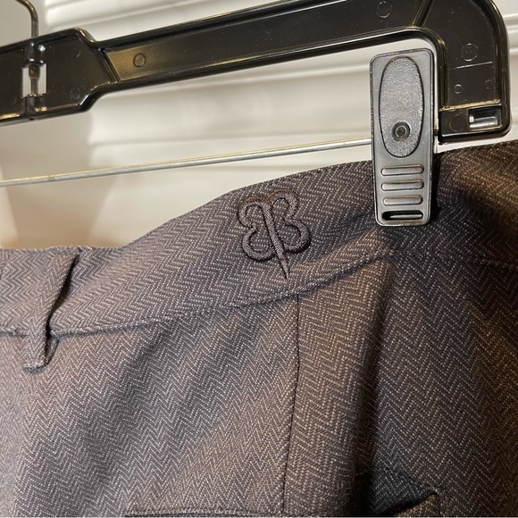 Betabrand Dress Pant Straight Charcoal Gray Size 38x30 - Picture 9 of 11